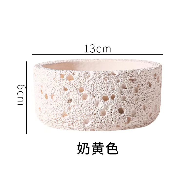 Nordic cement flowerpot simple - Echeveria Succulent ulasan dan harga