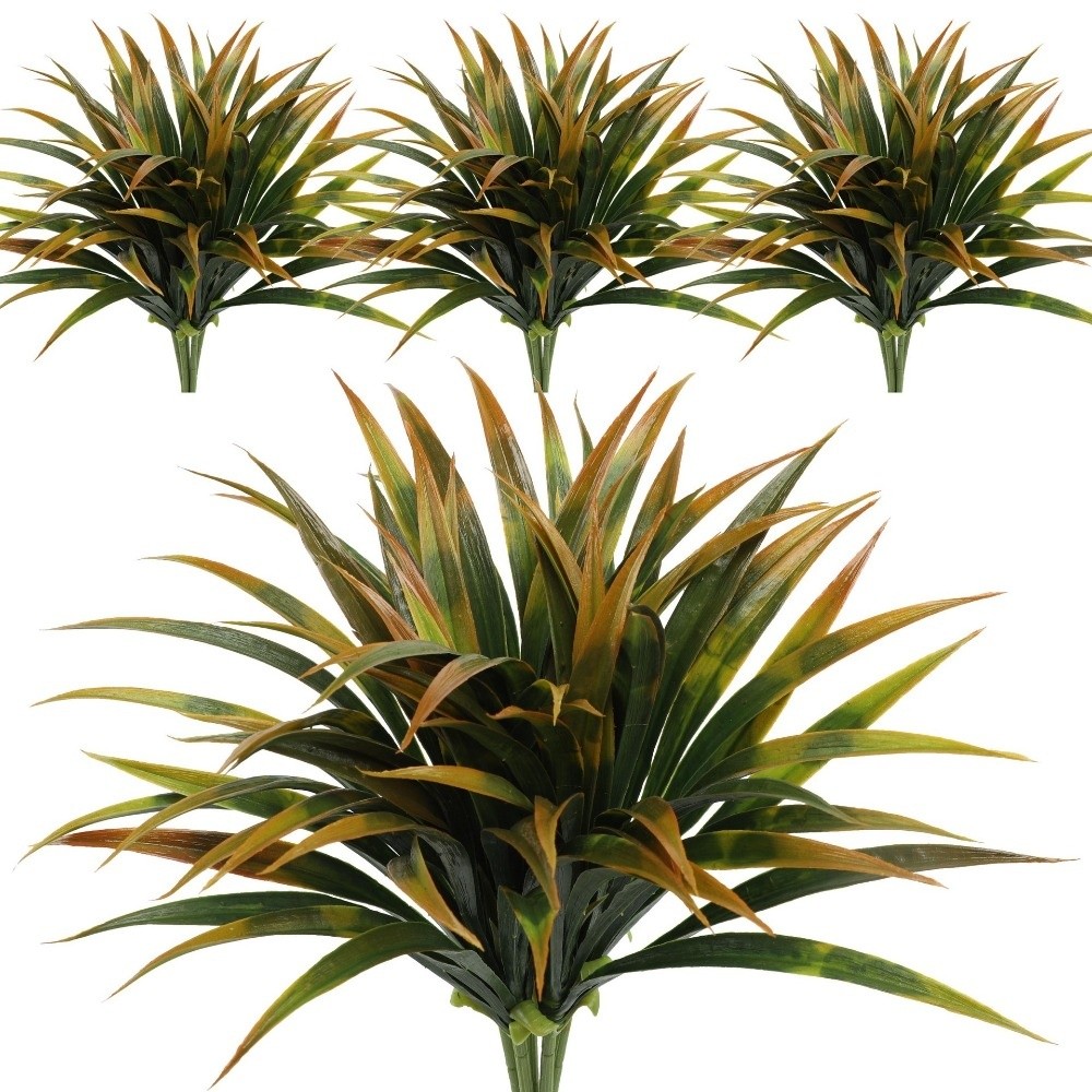 Realistic 42cm Artificial Orch - Spider Plant Hanging ulasan dan harga